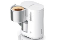 BRAUN Kaffeeautomat KF 1505 WH PurShine 9 Tassen Thermo weiß