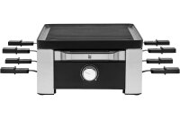 WMF Raclettegrill Lono 8 Pfännchen 8 Schieber 1500 Watt Cromargan matt 