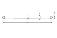 OSRAM LED TUBE T5 HF L8 288mm 4W 4000K