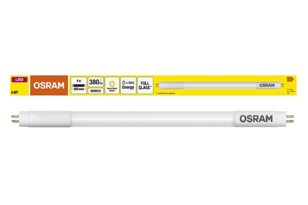 OSRAM LED TUBE T5 HF 288mm 4W 3000K