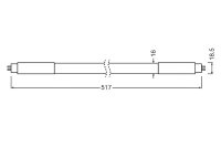 OSRAM LED TUBE T5 HF L13 517mm 7W 3000K