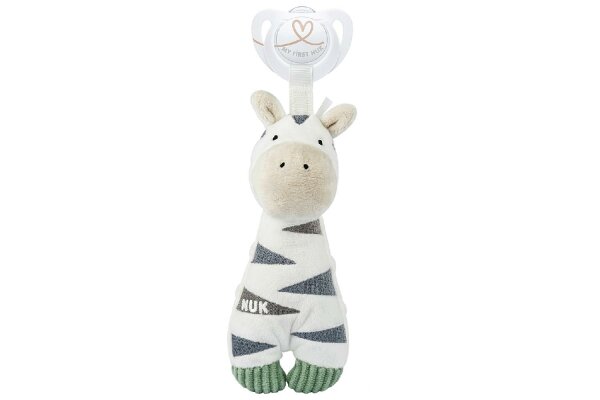 NUK Schnullerkuscheltier Little Friend Zebra