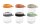 BEABA Portionsbehälter aus Glas 250ml sunrise color mix 6er Set