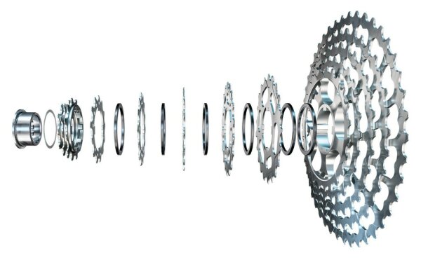 CAMPAGNOLO Kettenradgarnitur "Ekar GT 13s" 1-fach, 38 Zähne, 175 