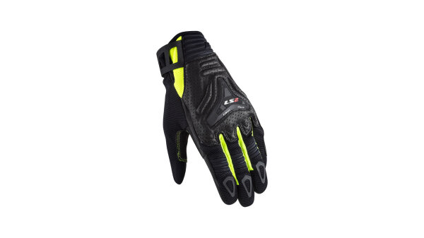 LS2 Handschuh "All Terrain Man" Herren,  schwarz / gelb, Gr. L