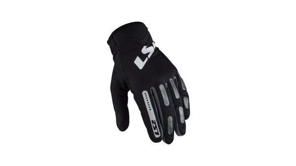 LS2 Handschuh "Bend Man" Herren, Materia schwarz / grau, Gr. S