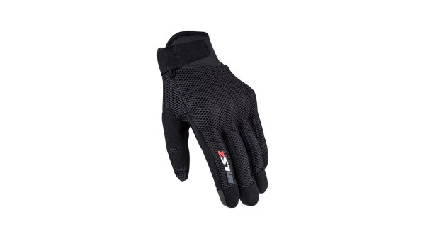 LS2 Handschuh "Ray Man" Herren, Material: Air Mesh schwarz, Gr. 3