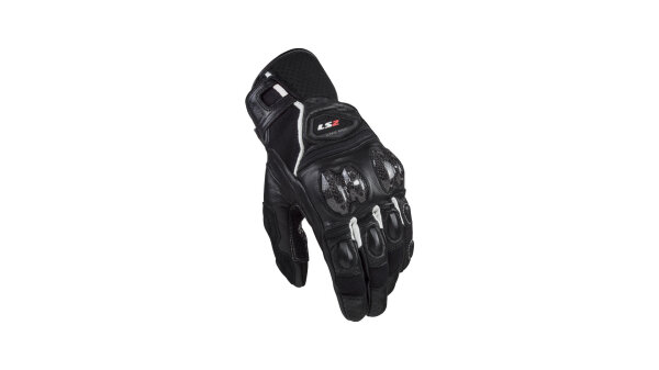 LS2 Handschuh "Spark II" Herren, Materia schwarz / weiß, Gr. S