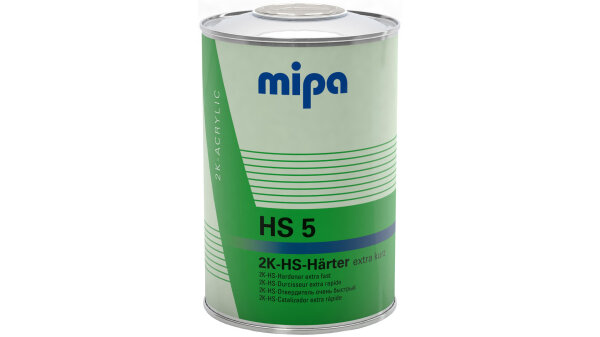 MIPA Härter "HS 5" 2K-Acryl, extra kurz, 1 l Dose