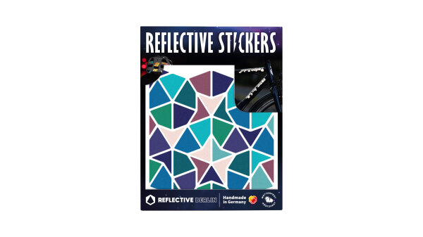 REFLECTIVE BERLIN Reflexaufkleber "Shapes" SB-verp Kites & Da