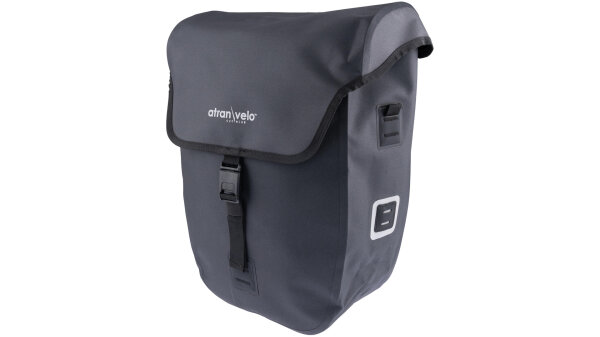 ATRANVELO Einzeltasche "Commuter Side" Volumen: 24 schwarz, wasse