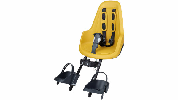 BOBIKE Kindersitz One mini Vorn, zur Mon "Mighty Mustard" senffarben