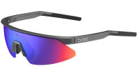 BOLLÉ Sportbrille Micro Edge Größe Mediu titanium matte Scheibe Volt Ultraviolet Cat. 3