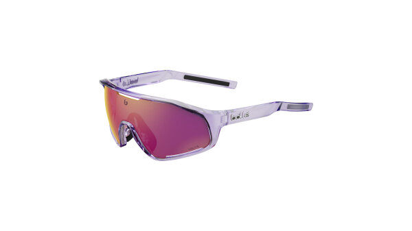 BOLLÉ Sportbrille Shifter Größe Medium,  astro purple crystal Scheibe Volt Ruby Cat. 3