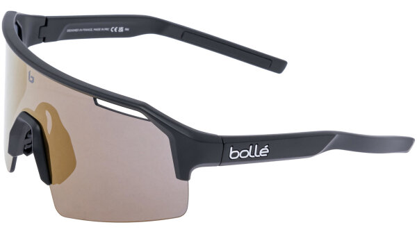 BOLLÉ Sportbrille "C-Shifter" Größe Large, Basisku black matte, S