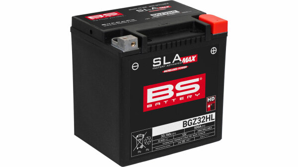 BS-BATTERY Batterie YTX32HL SLA-MAX HD versiegelt startverstärkt rüttelfest