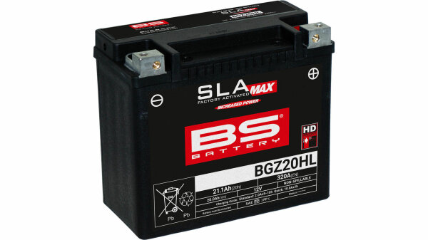 Batterie "YTX20HL-BS" BS-Battery, SL