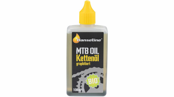 HANSELINE Kettenöl MTB-Oil Spezialöl für 100 ml Flasche biologisch abbaubar