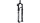 ROCKSHOX Federgabel "SID SL Ultimate Flight Attend schwarz, 100 m