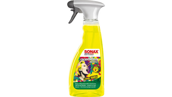 SONAX Kunststoffpflegemittel CockpitPfle Lemon Rocks