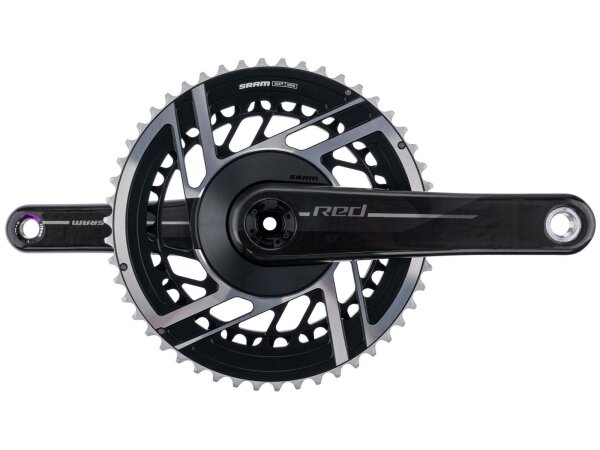 SRAM Kettenradgarnitur Red E1 2-fach, DU 37 / 50 Zähne 170 mm Kurbellänge