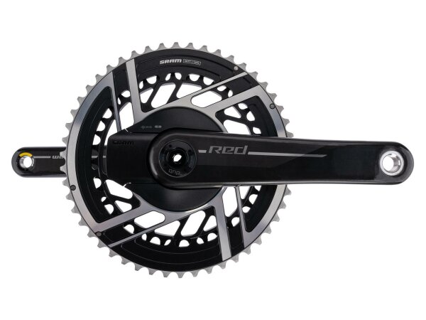 SRAM Kettenradgarnitur Powermeter Red AX 37 / 50 Zähne 175 mm Kurbellänge