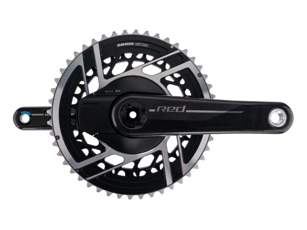 SRAM Kettenradgarnitur Powermeter Red AX 35 / 48 Zähne 160 mm Kurbellänge