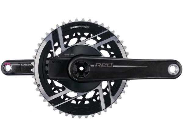 SRAM Kettenradgarnitur Powermeter Red AX 33 / 46 Zähne 1675 mm Kurbellänge