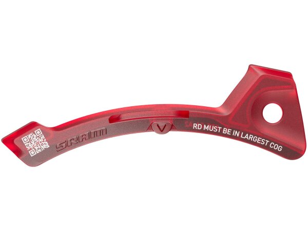 SRAM Montagehilfe Red AXS Zur Montage de 46 - 50 Zähne rot