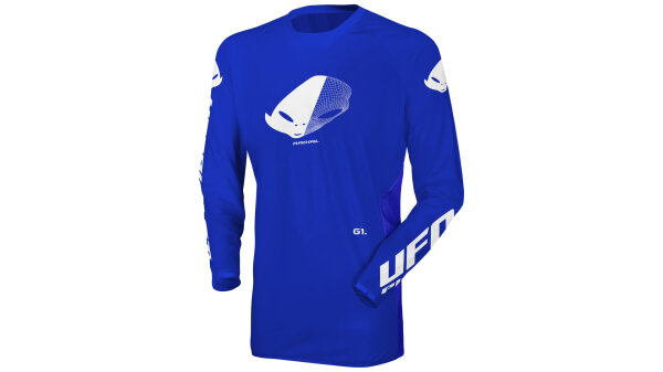 UFO PLAST Jersey MX Radial Herren, Mater Gr. L blau