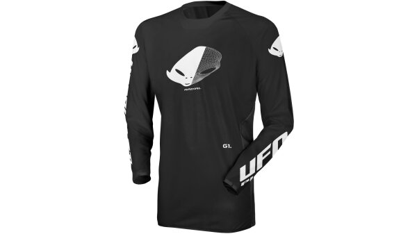 UFO PLAST Jersey MX Radial Herren, Mater Gr. XXL schwarz