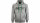 UFO PLAST Jacke Unisex, Material: Baumwolle Hoodie Gr. S, grau