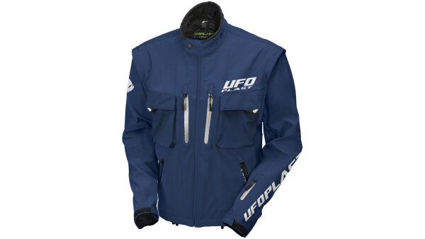 UFO PLAST Jacke "Taiga" Herren, Material: Polyeste Gr. M, blau