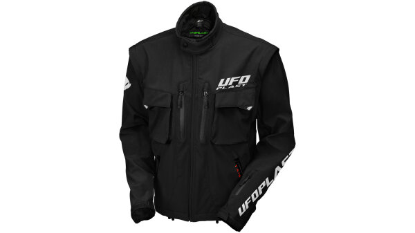 UFO PLAST Jacke Taiga Herren Enduro-Jack Gr. XL schwarz