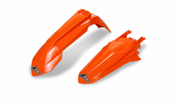 UFO PLAST Kotflügelsatz Für KTM-Modelle Aus hochwe orange