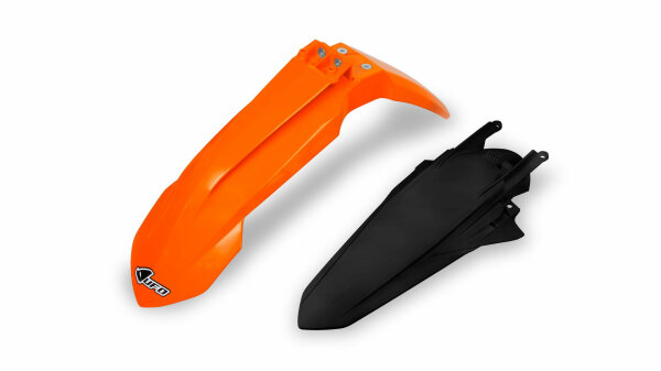 UFO PLAST Kotflügelsatz Für KTM-Modelle  OEM orange / schwarz