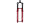 ROCKSHOX Federgabel "ZEB Ultimate RC2" 27,5" Boost rot, 190 mm Fe