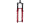 ROCKSHOX Federgabel "ZEB Ultimate RC2" 27,5" Boost rot, 170 mm Fe