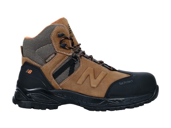 NEW BALANCE Stiefel "Allsite" S3, Sicherheitsstief braun, Gr. 40