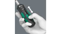 WERA Bitsatz "Safe-Torque Bicy in robuster, textiler Rolltasc