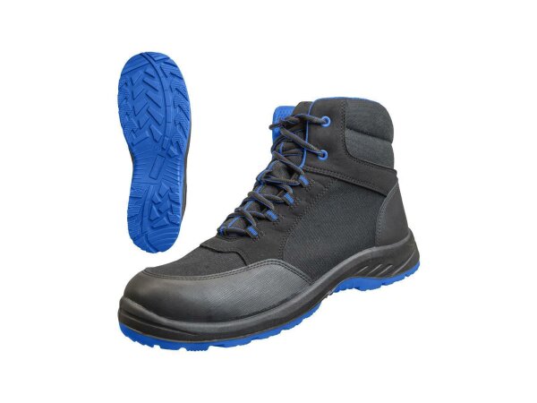 Solid Step Mid Stiefel schwarz / blau, Gr. 40