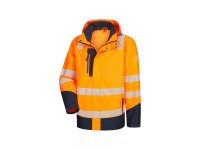 NITRAS Warnschutzjacke "Motion neonorange / marineblau, Gr. M