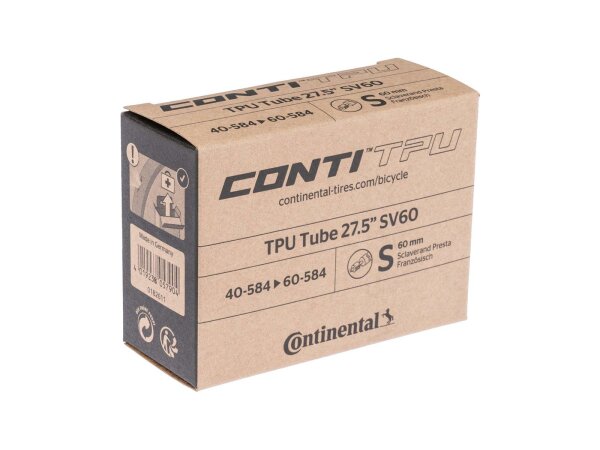 CONTINENTAL Schlauch "TPU" 60  27,5", 40/60-584, 43 g