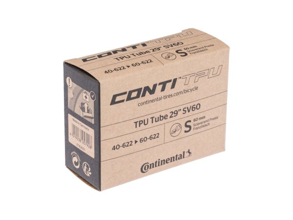 CONTINENTAL Schlauch "TPU" 60  29", 40/60-622, 45 g