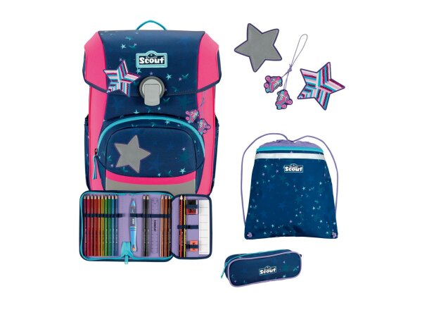 Scout Schulranzenset Pretty Star Neo Set