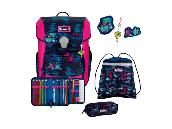 Scout Schulranzen Set Magic Sea Neo Set