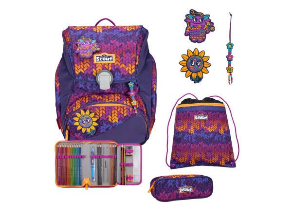 Scout Alpha Set Superflash Fantasy Schulranzenset