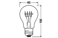 OSR LEDFil.Birne E27 4,8W klar