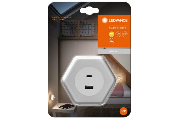 LEDVANCE Nachtlicht m.USB A