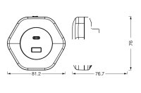 LEDVANCE Nachtlicht m.USB A